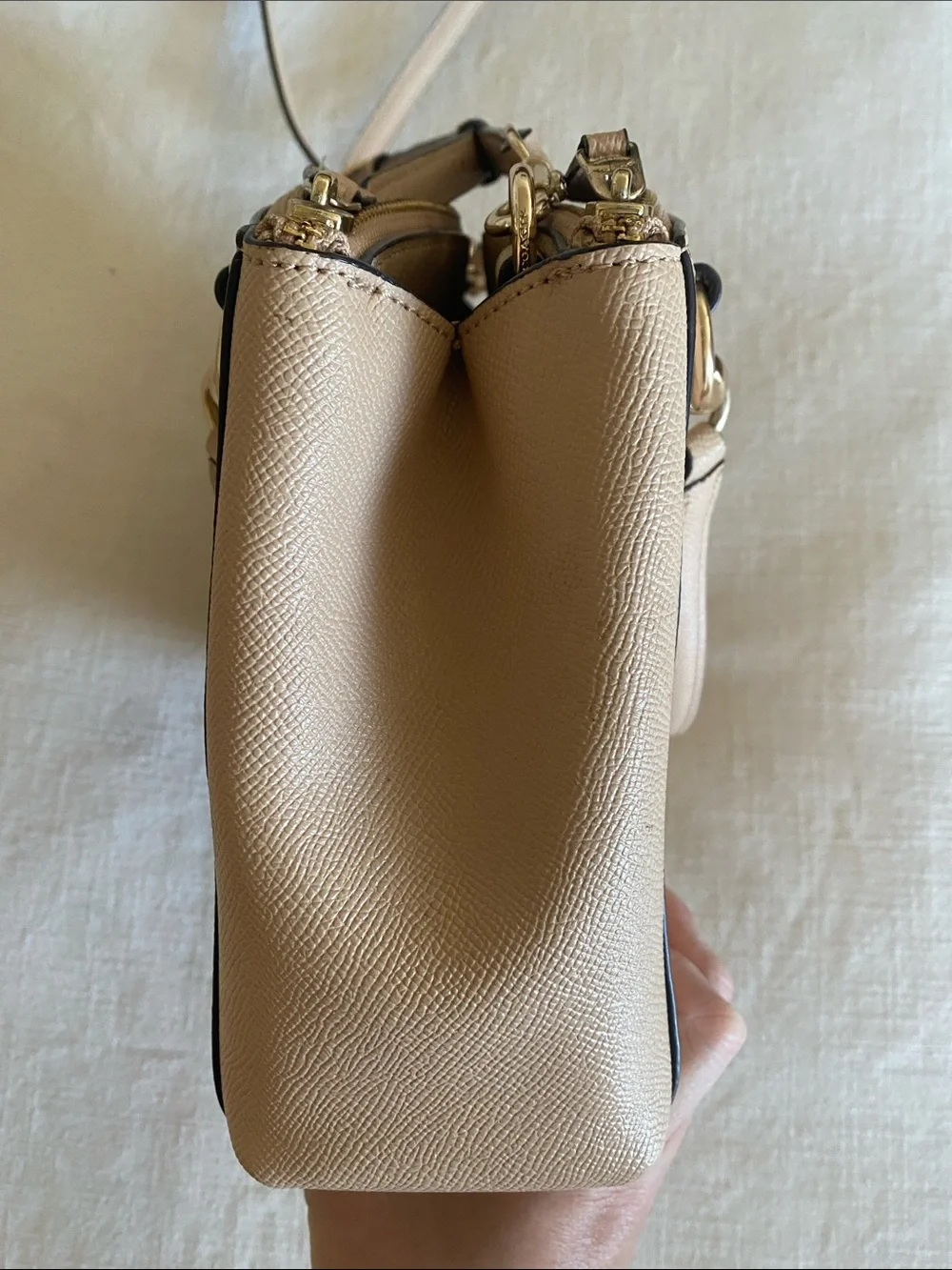Coach Leather Mini Christie Carryall